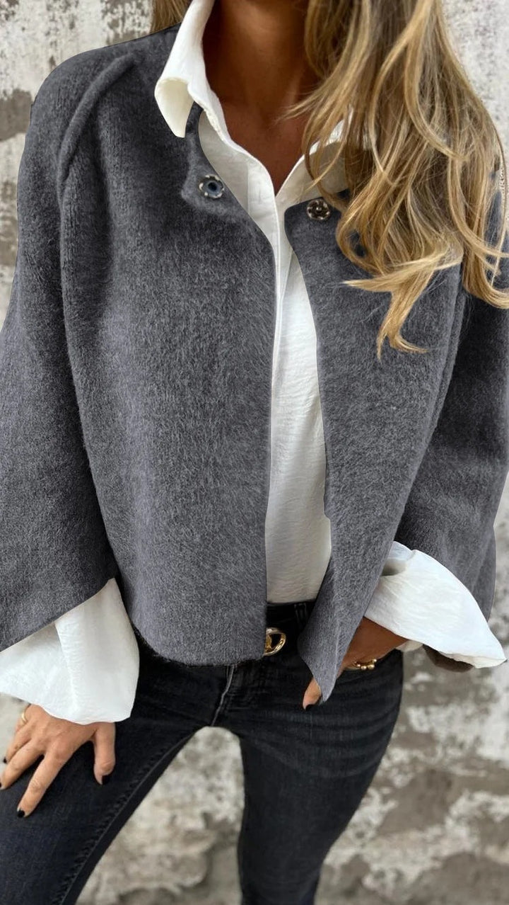 Cashmere Sleeve Cardigan.