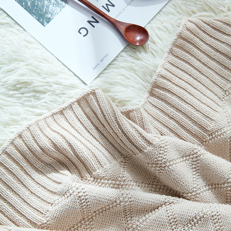 Cotton Blanket Sofa Towel Quilt Summer