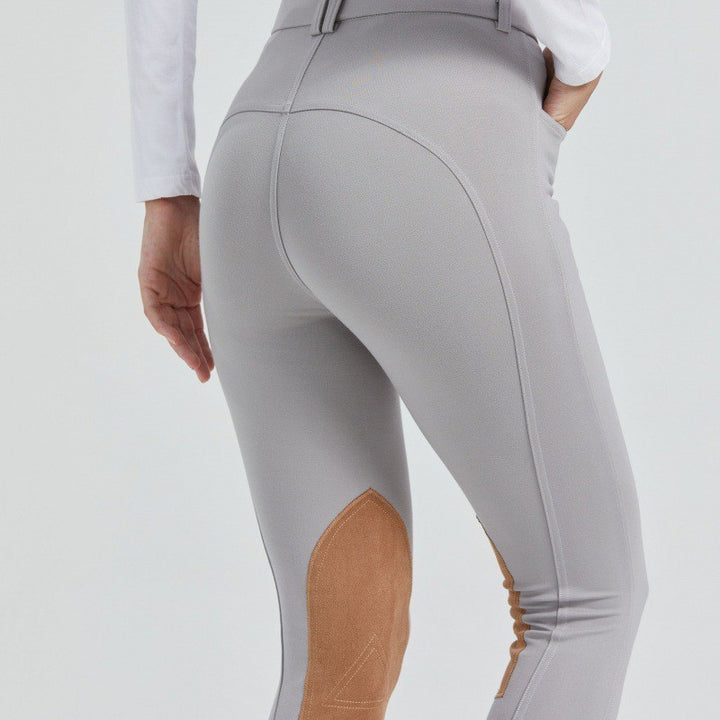 Equestrian Half Leather Wear-resistant Non-slip Pants