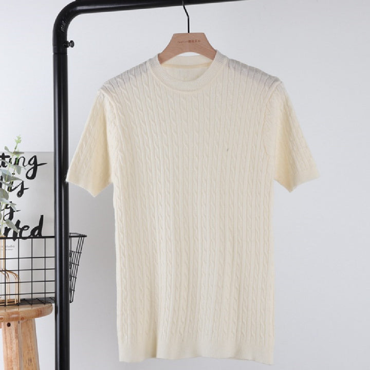 Women's Pullover Knitted Bottom Shirt