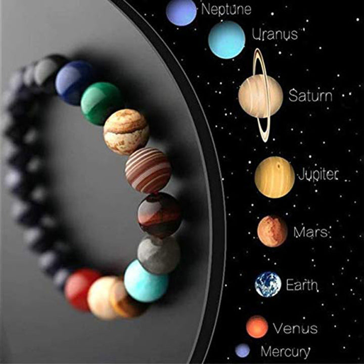 Couple Eight Planets Bracelet