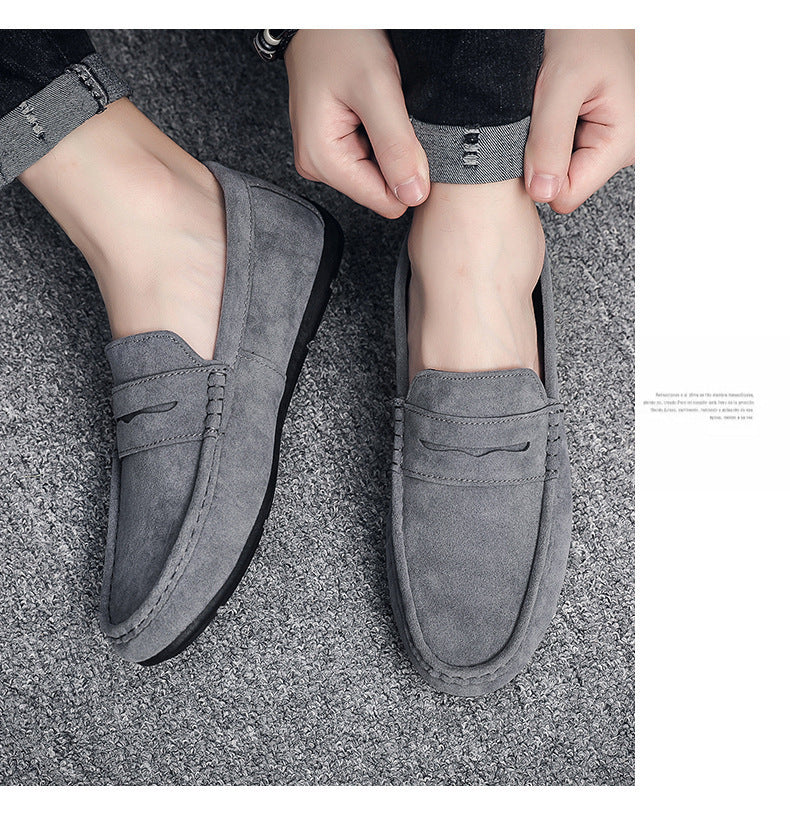 Men's Casual Flat Leather Shoes