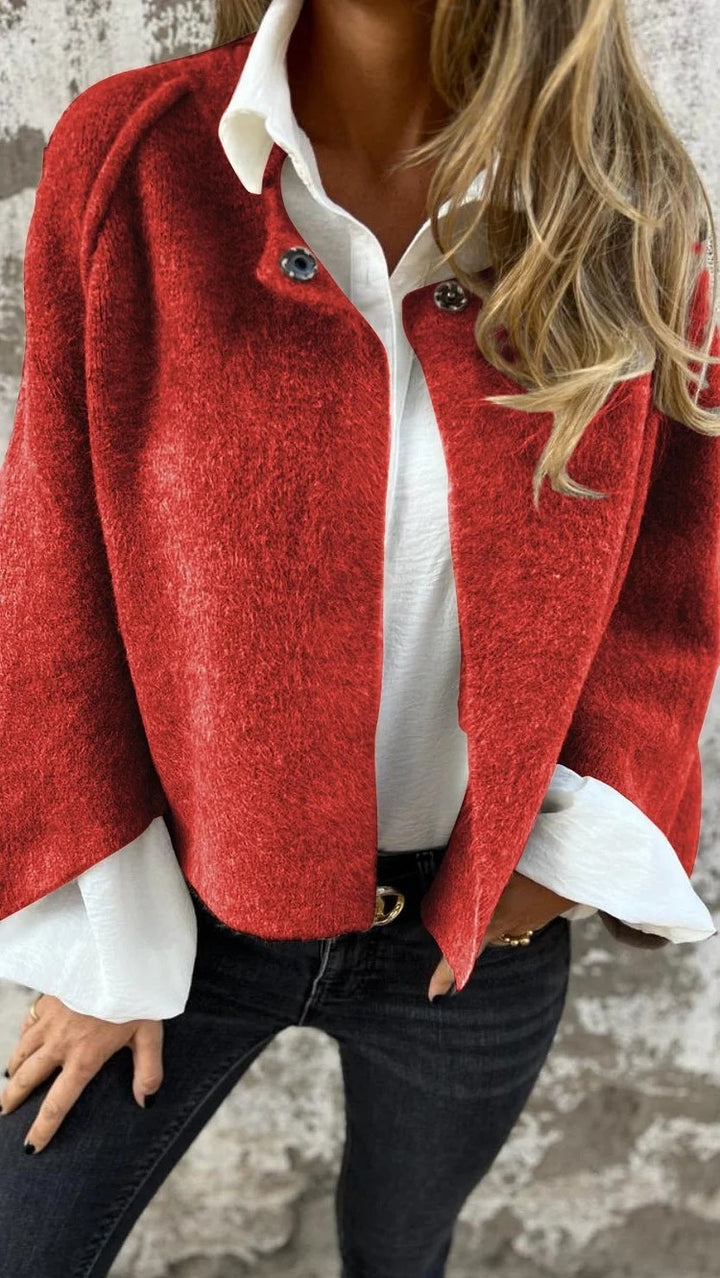 Cashmere Sleeve Cardigan.
