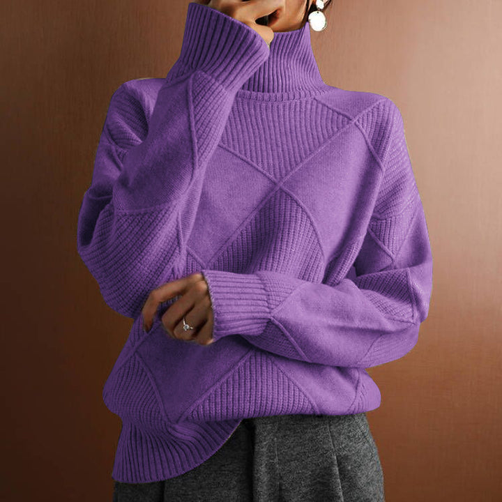 High Collar Warm Sweater