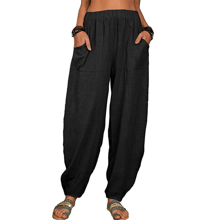 Women's Clothes Casual Pants Amazon Wish Loose Cotton And Linen Casual Pants Home Harem Trousers