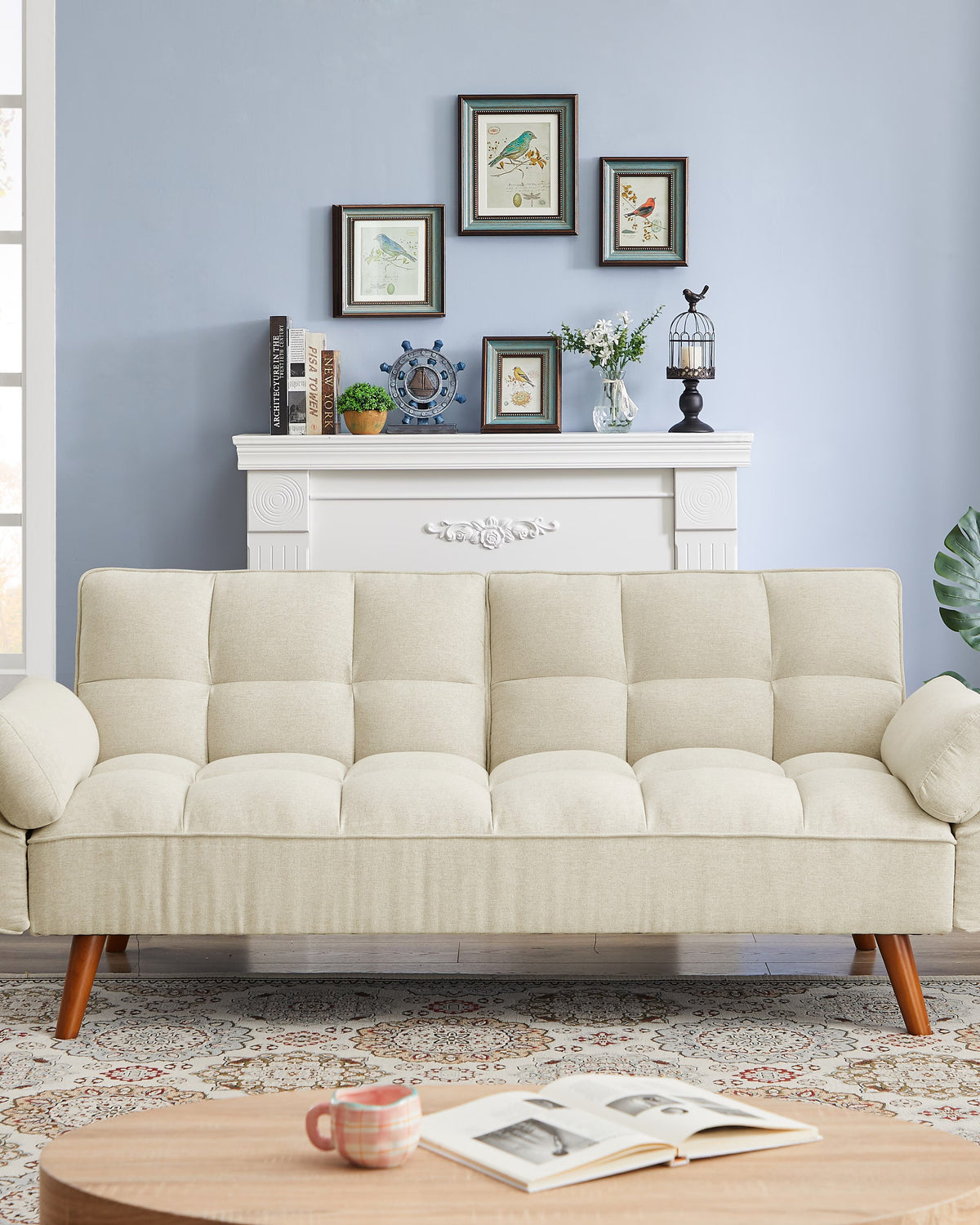 2064 Beige Sofa
