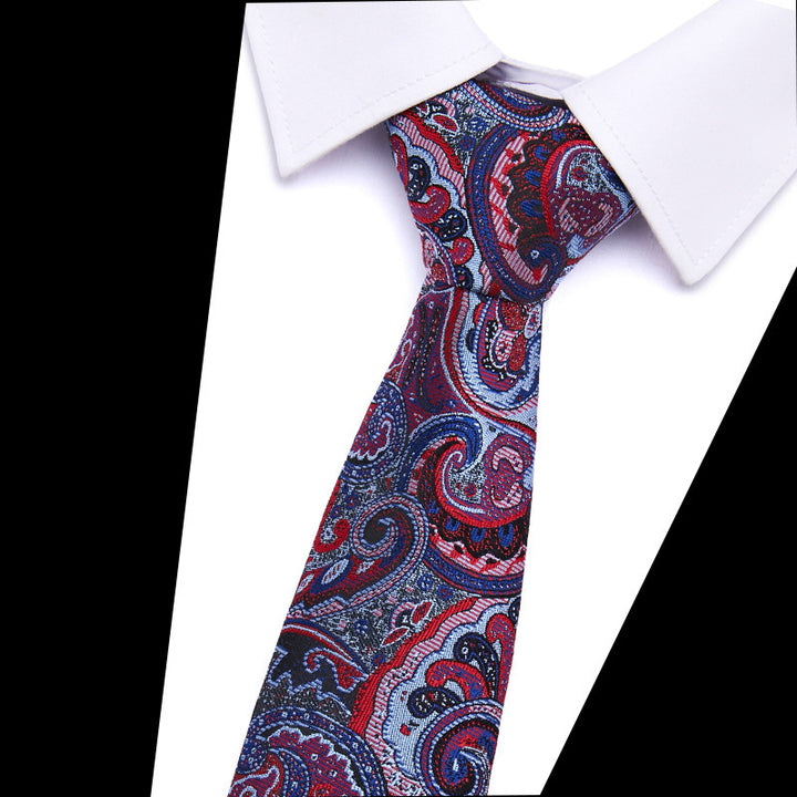 Men's Business Tie Wear Professional Suit Polyester Yarn