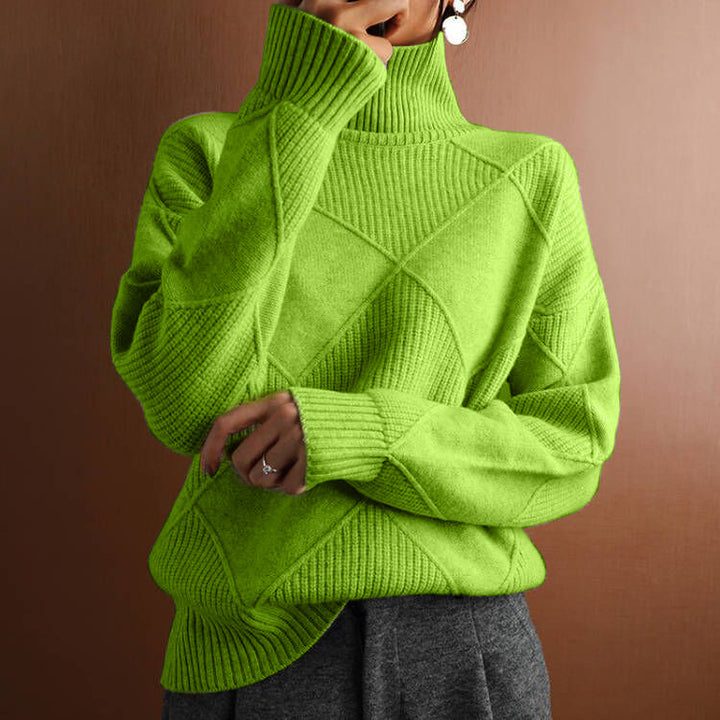 High Collar Warm Sweater