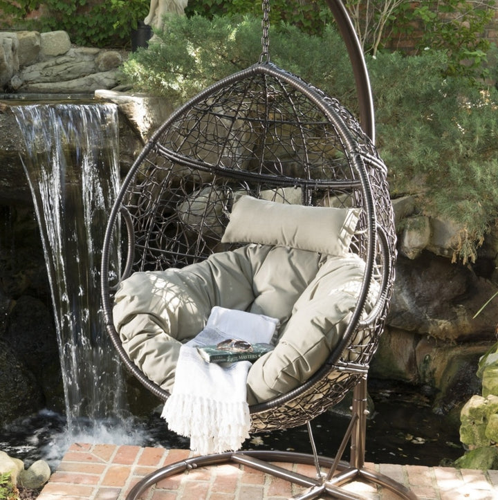 KYLIE HANGING BASKET-BROWN  Only Basket ,NOT Include A Hanging Stand