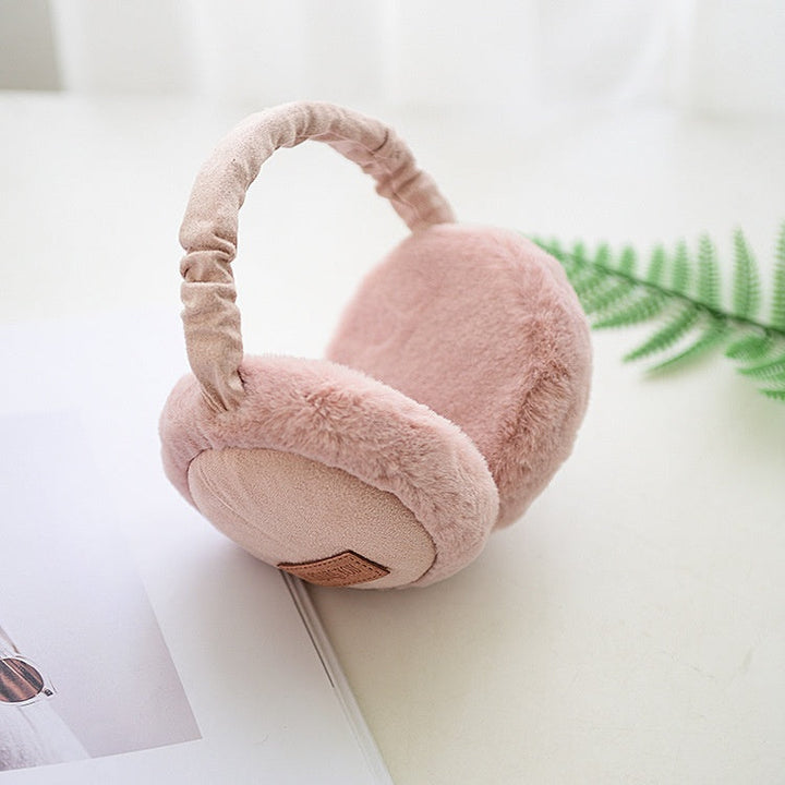 Bluetooth Earmuffs Headphones Warm Plush Earmuffs