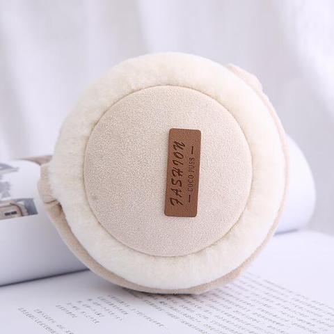 Bluetooth Earmuffs Headphones Warm Plush Earmuffs