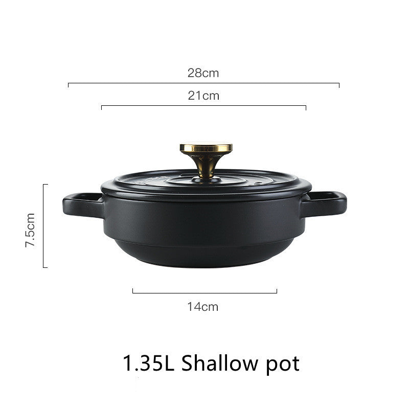 Steamer Double Ceramic Casserole Set