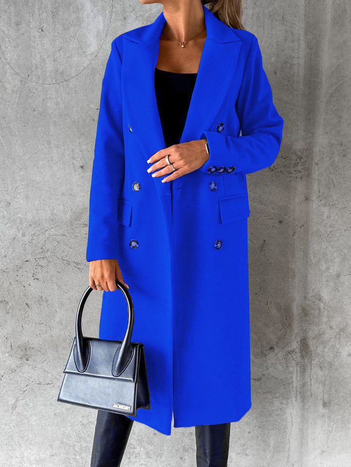 Lapel Long Coat