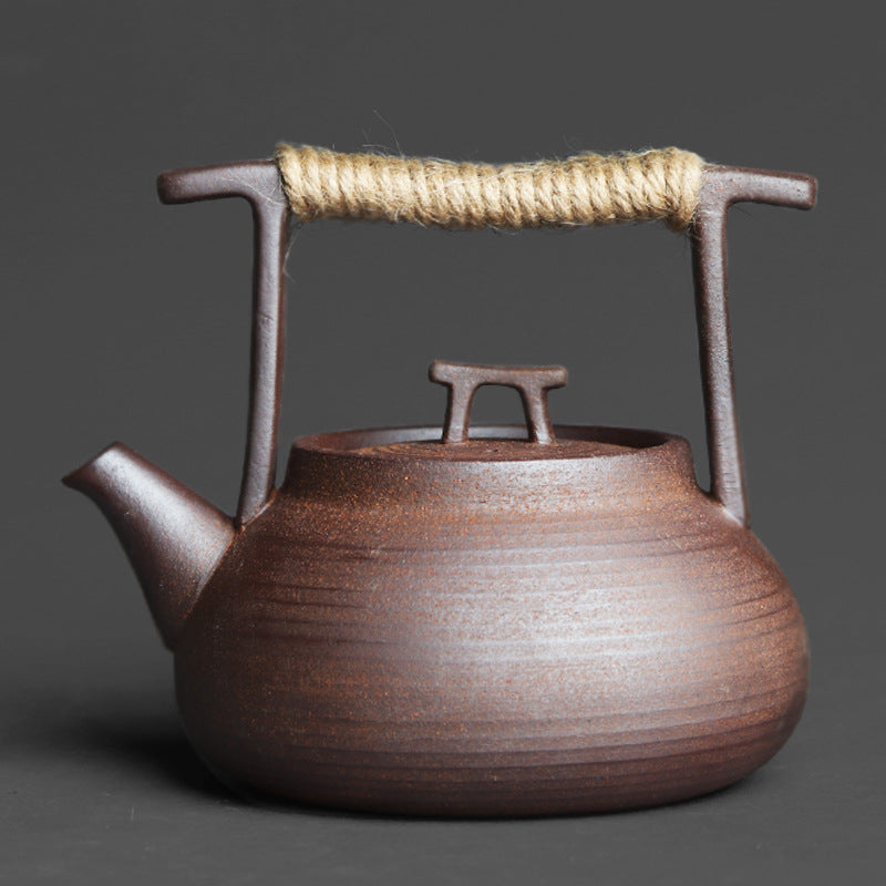 ROCK MOUNTAIN CERAMIC TEAPOT