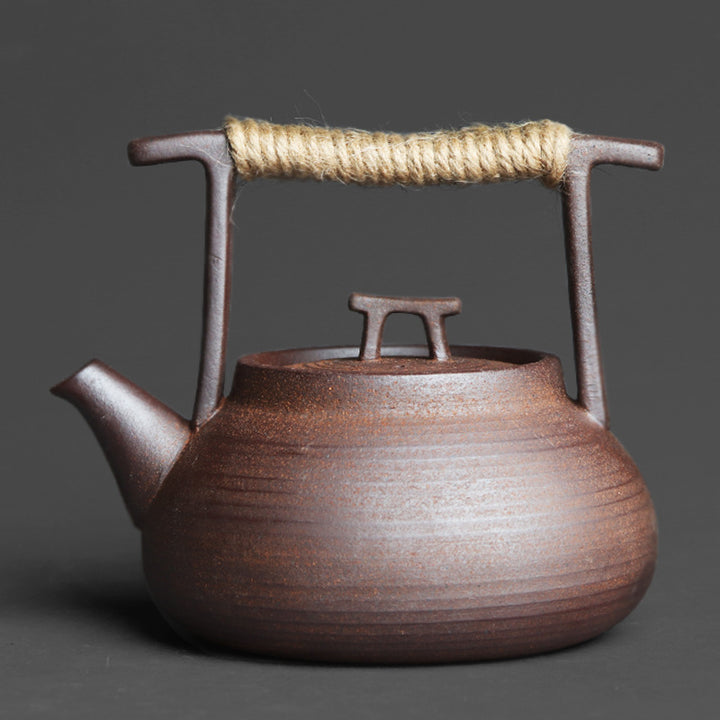 ROCK MOUNTAIN CERAMIC TEAPOT