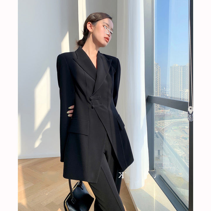 Women's Fashion Temperament Classic Style Work Clothes Suit