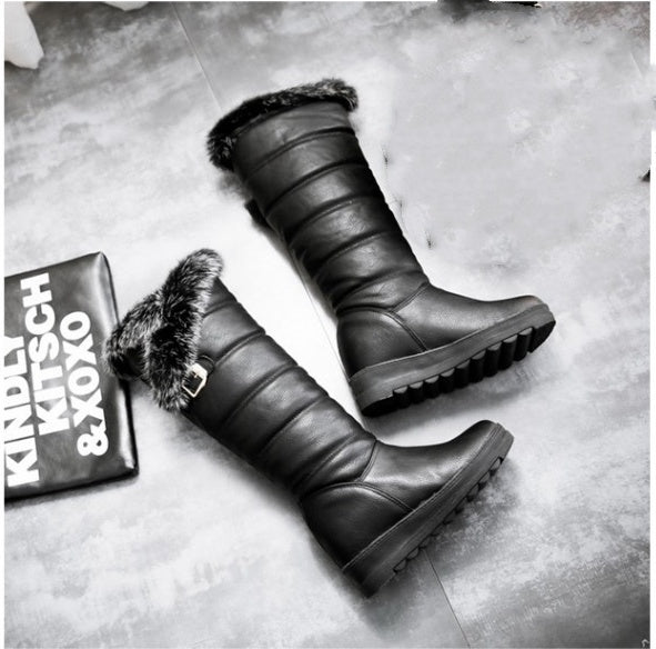 Fur Snow Boots