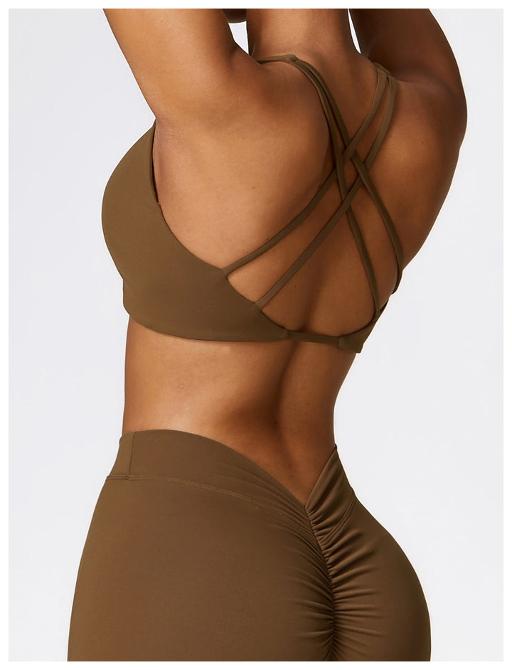 Women's Quick-drying Workout Outdoor Running Tight Yoga Bra Underwear