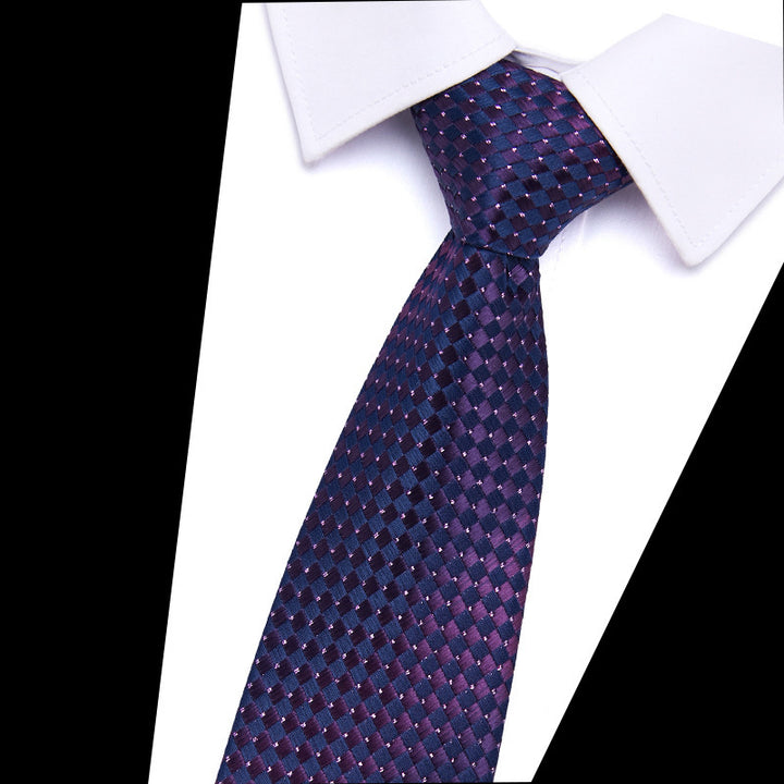 Men's Business Tie Wear Professional Suit Polyester Yarn