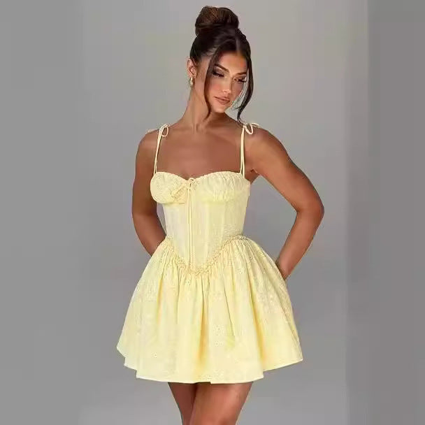 Flared Corset Dress.