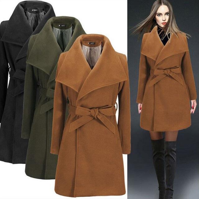 Woolen European Coat