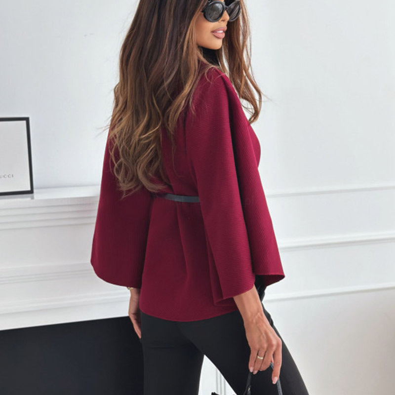 Cloak With Belt.