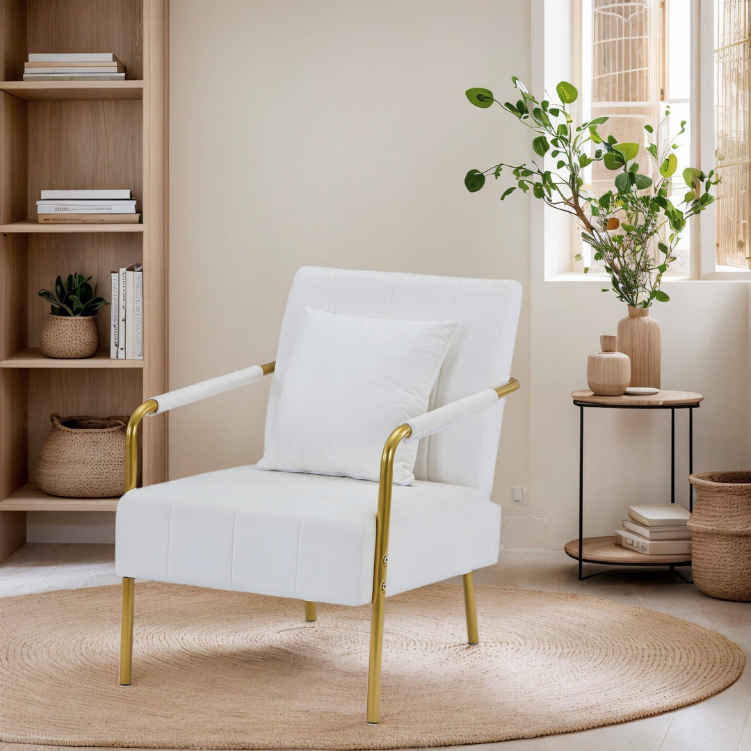 Velvet Accent Chair