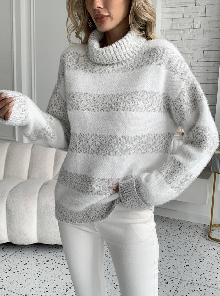 Women's Loose Outer Wear Artificial Mink Fur Sweater