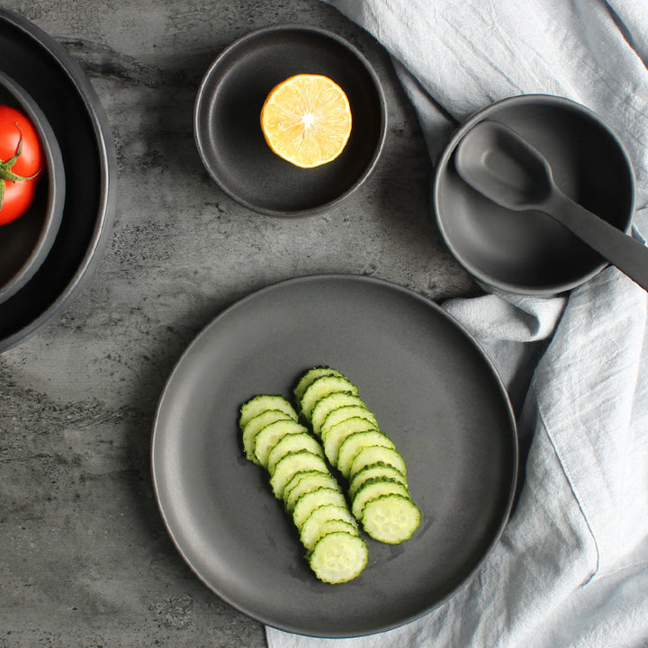 Nordic Ceramic Rice Bowl Dish Set