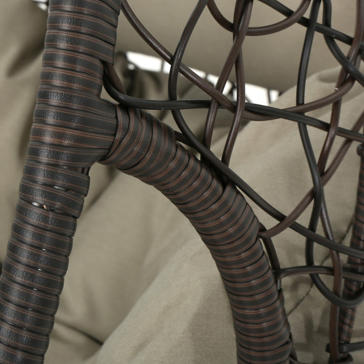 KYLIE HANGING BASKET-BROWN  Only Basket ,NOT Include A Hanging Stand