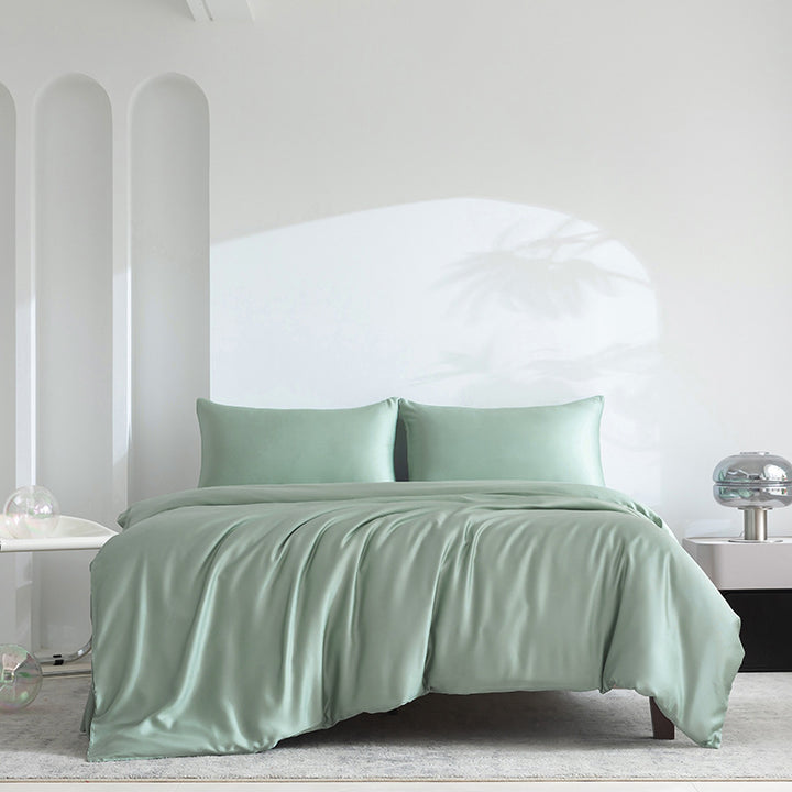 Lyocell Fiber Cool Feeling Bed Sheet Quilt Cover