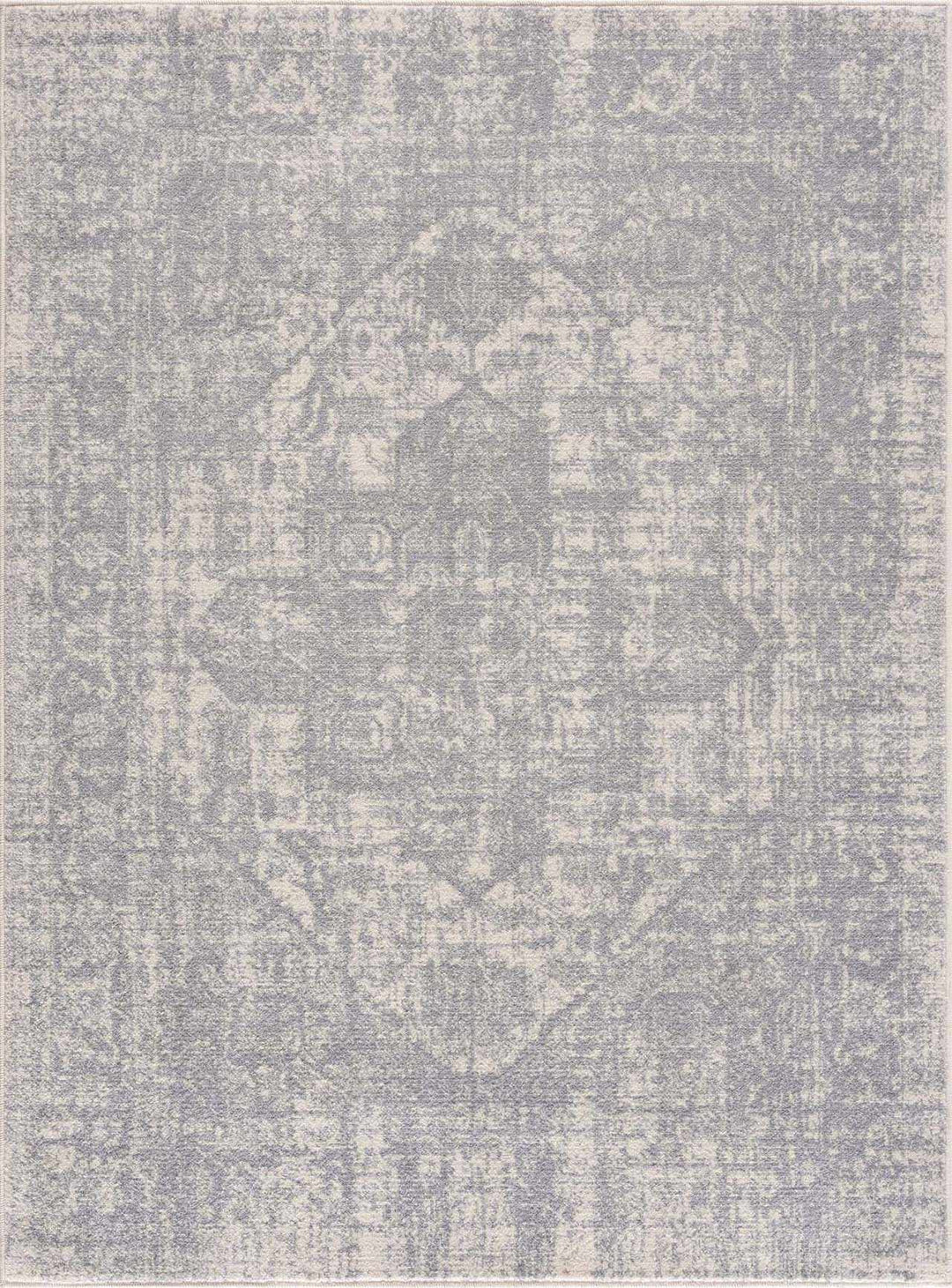 Peeta Gray Medallion Area Rug