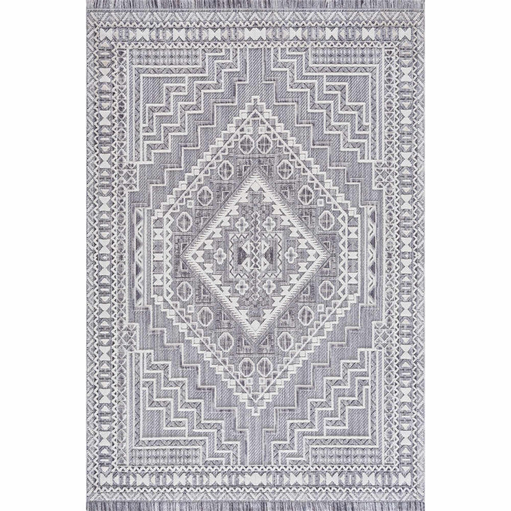 Alya Charcoal Textured Area Rug