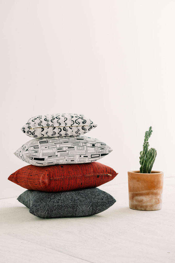 Capistrano in Dark Saffron 24" x 24" Pillow