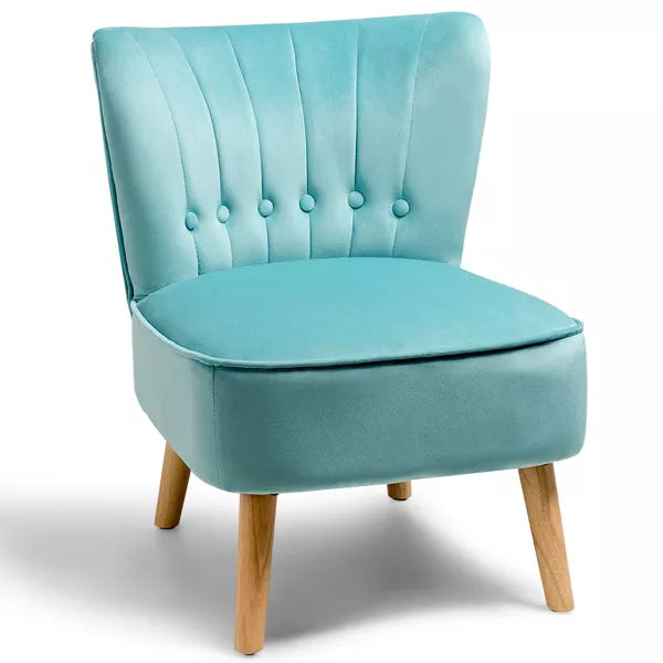 Accent Chair Tufted Velvet