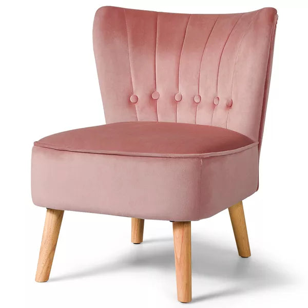 Accent Chair Tufted Velvet