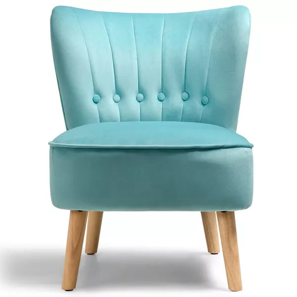 Accent Chair Tufted Velvet