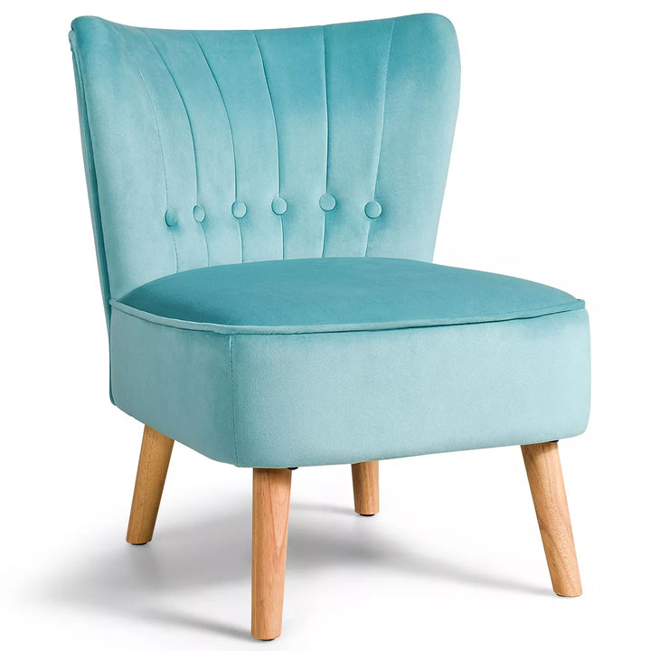 Accent Chair Tufted Velvet