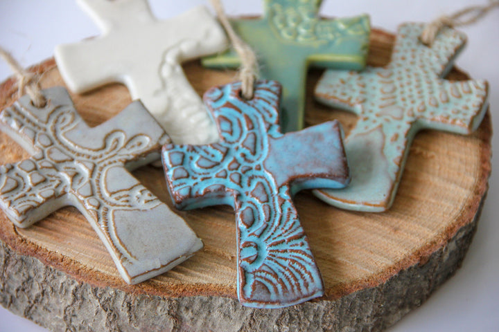 Flared Cross Ornament