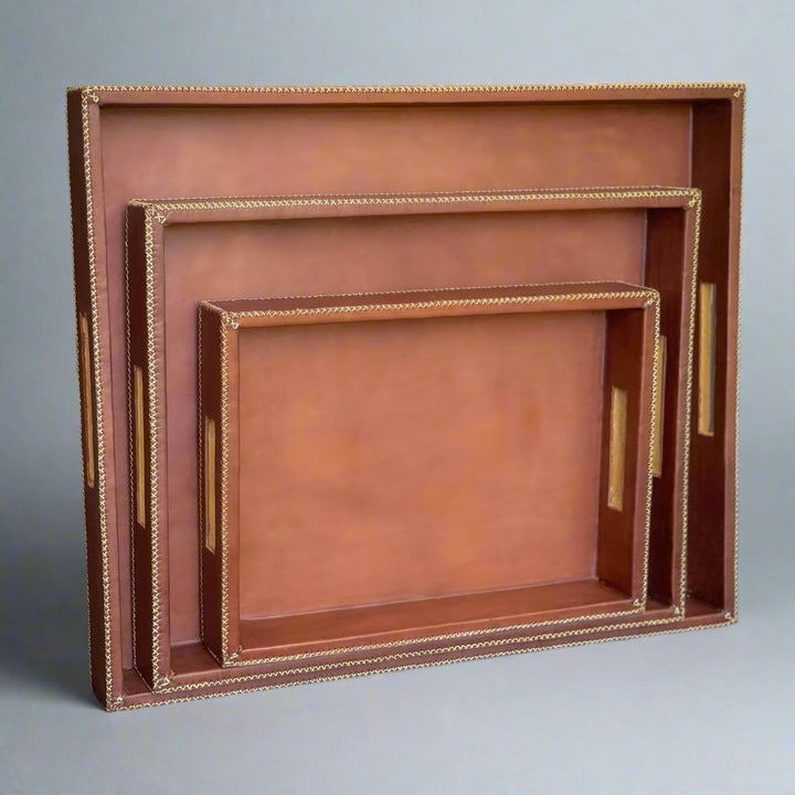 Libros | Large Rectangle Ottoman Tray