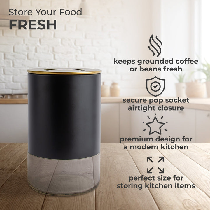 8oz Round Glass Storage Container, KF3030G