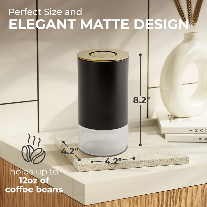 12oz Round Glass Storage Container, KF3031G