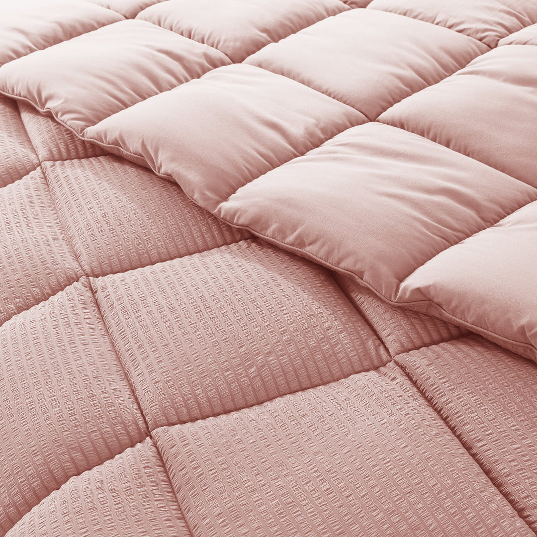 Kasentex Ultra Soft All Season Down Alternative Reversible Comforter, Twin, Queen, King, Room Decor, Graduation Gifts