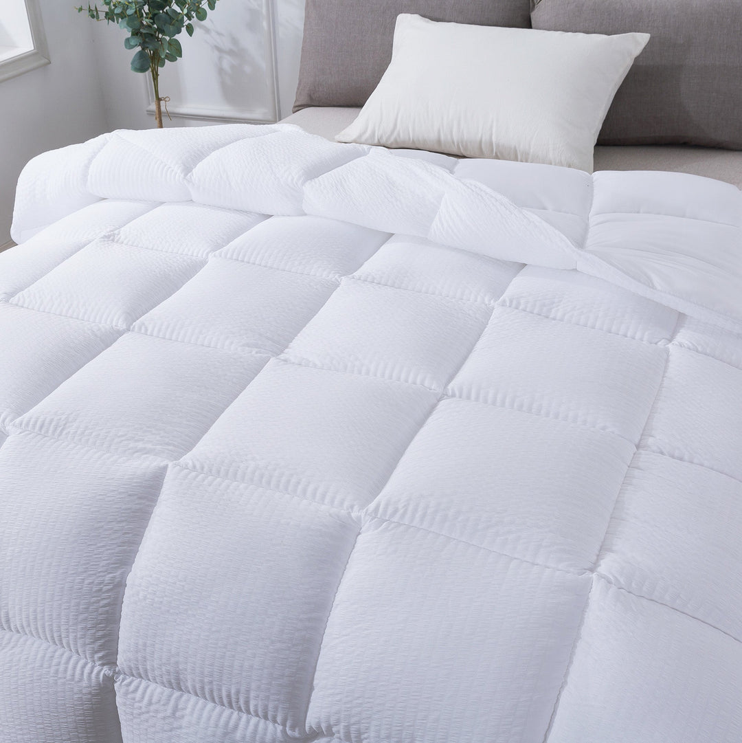Kasentex Ultra Soft All Season Down Alternative Reversible Comforter, Twin, Queen, King, Room Decor, Graduation Gifts