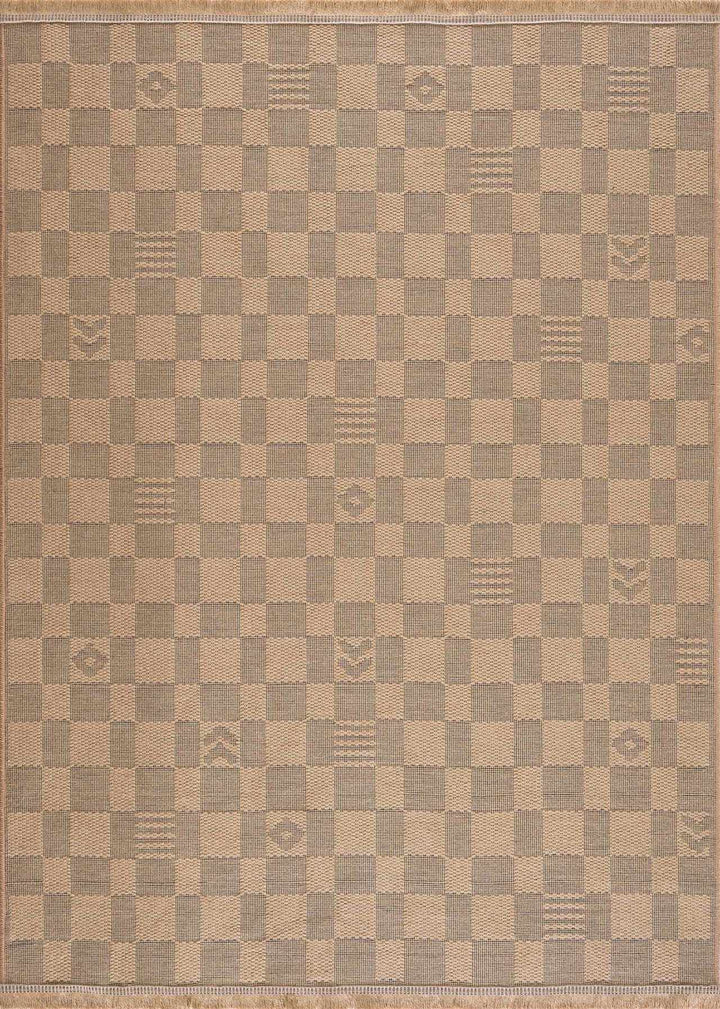 Nairi Checkered Washable Jute Rug