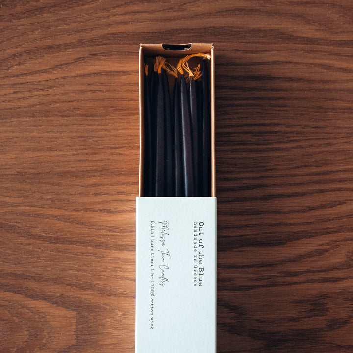 Melissa Beeswax Thin Tapers - Pack of 15