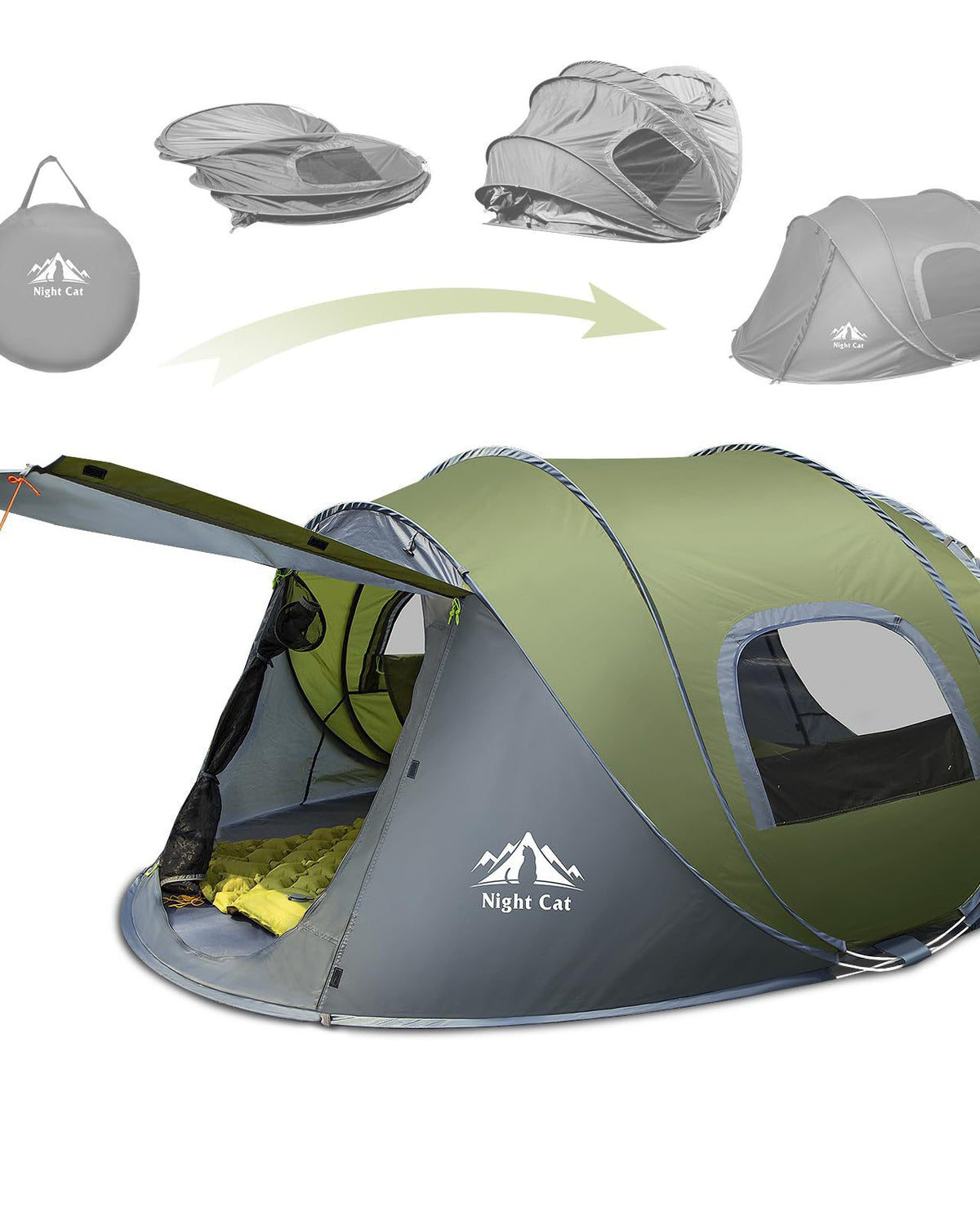 Camping Waterproof Instant Simple Family Small House Tent