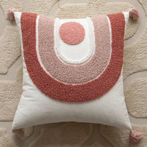 Woven Tufted Decorative Pillow Cover
