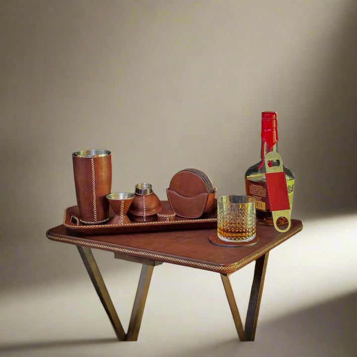 Salud | The All Leather Cocktail Shaker Collection