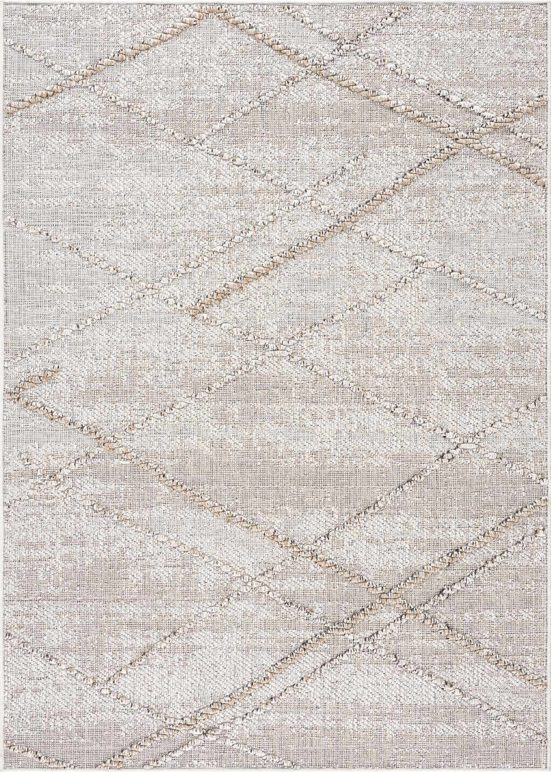 Baqer Bone & Tan Area Rug